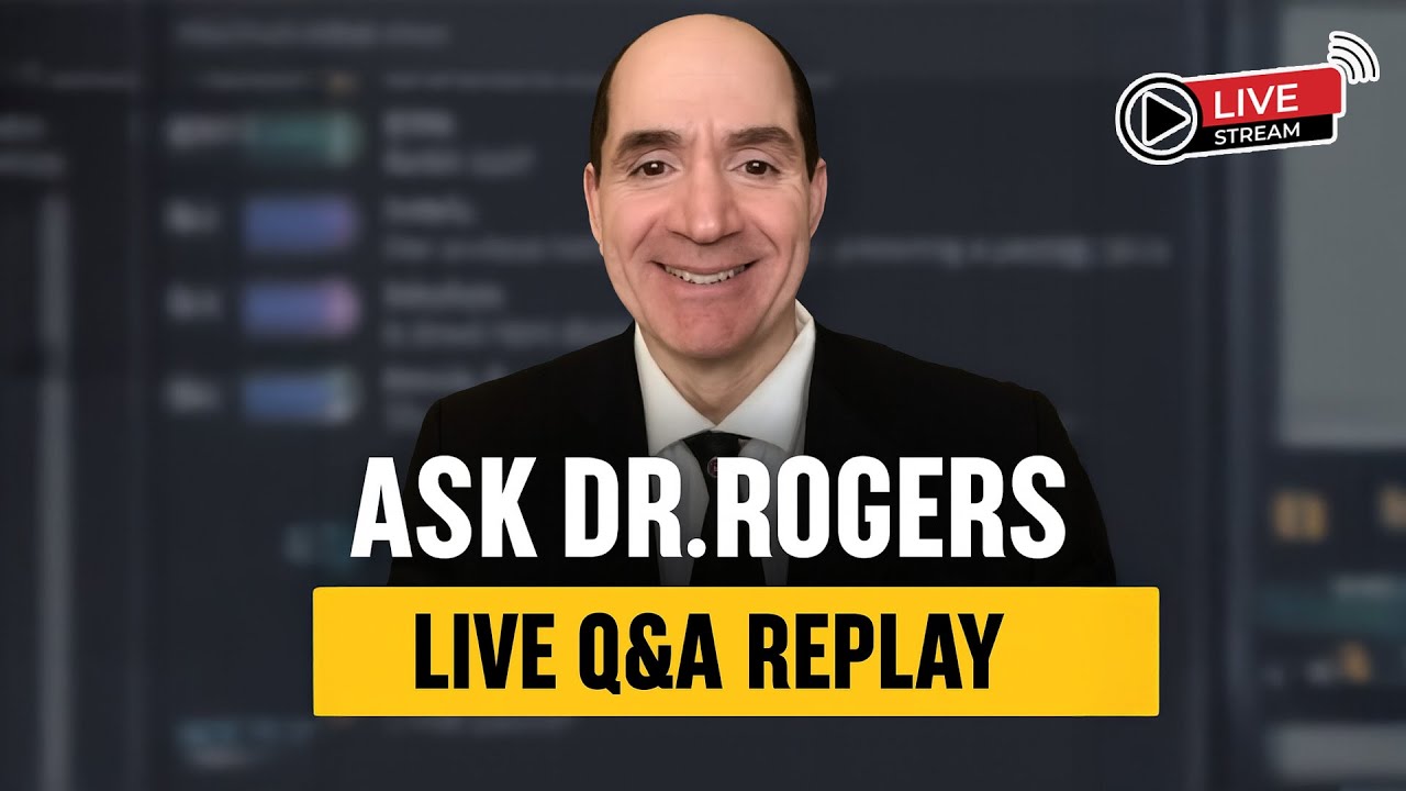 He Didn’t Hold Back — Dr. Rogers Live Q&A